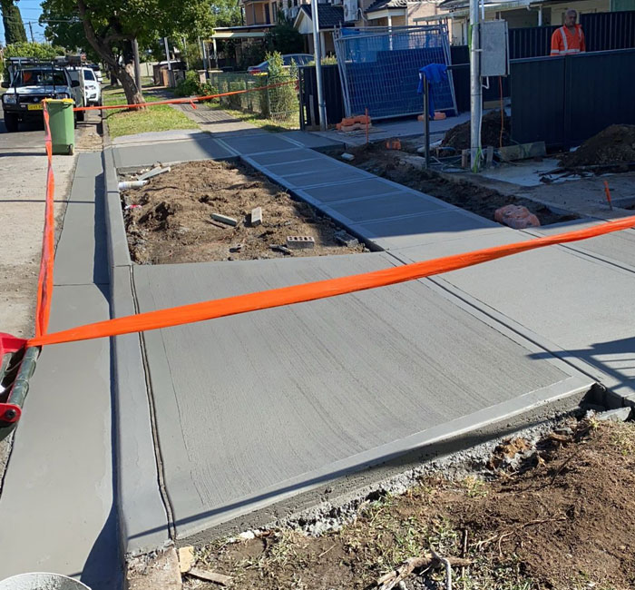 Concrete Footpath Services Sydney