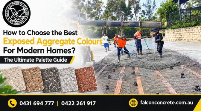 How to Choose the Best Exposed Aggregate Colours For Modern Homes? The Ultimate Palette Guide